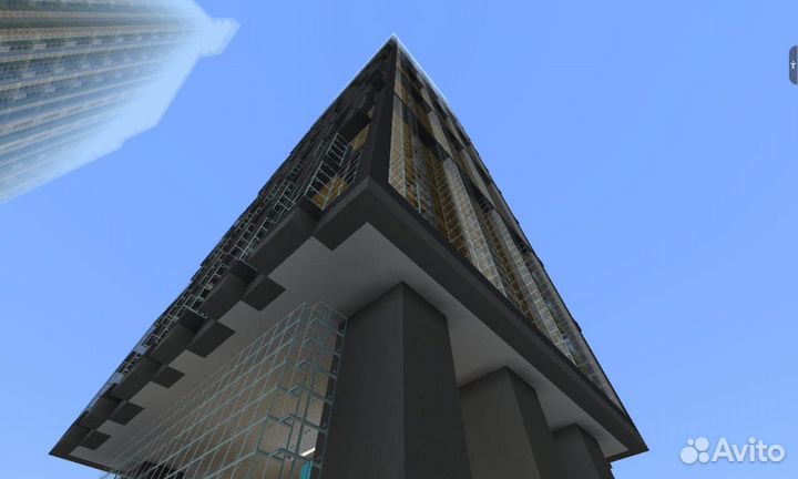 Квартира в Minecraft 37.9 м2 1/22