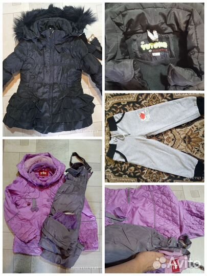 Вещи для девочки 3-7 лет