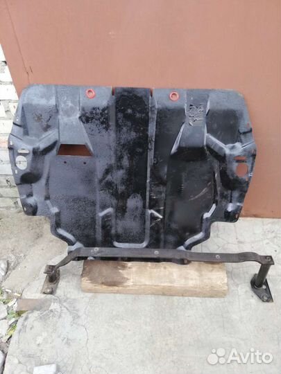 Металлическая защита от skoda