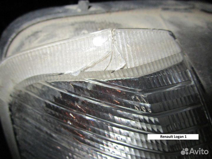 Фара правая Renault Logan 1 (Рено Логон) до 2009г
