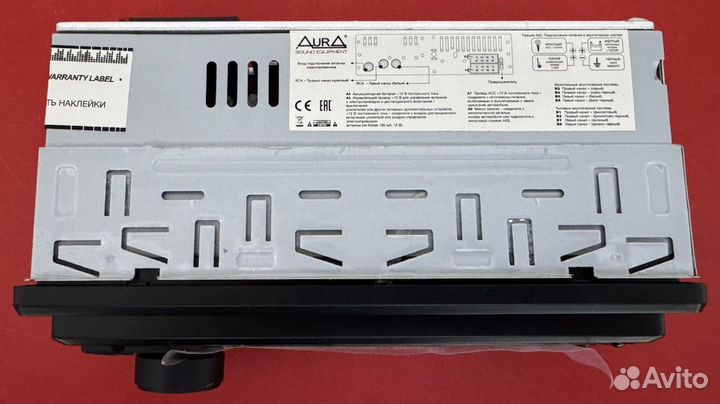 Автомагнитола Aura AMH-204BT usb/sd/mmc-ресивер