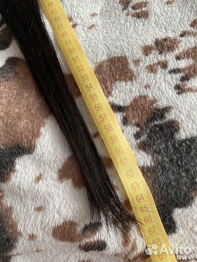 Волосы для наращивания 60 см натуральные славянка