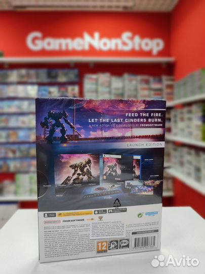 Armored core 6 fires of rubicon launch edition ps5