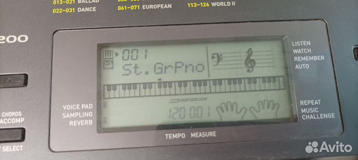Синтезатор casio ctk 2200