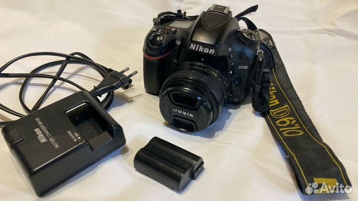 Зеркальный фотоаппарат nikon d610