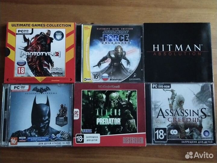 Игровые диски на пк