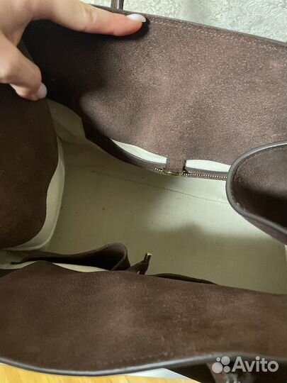 Сумка женская натуральная замша The Row