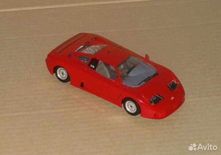 Модель автомобиля Bugatti