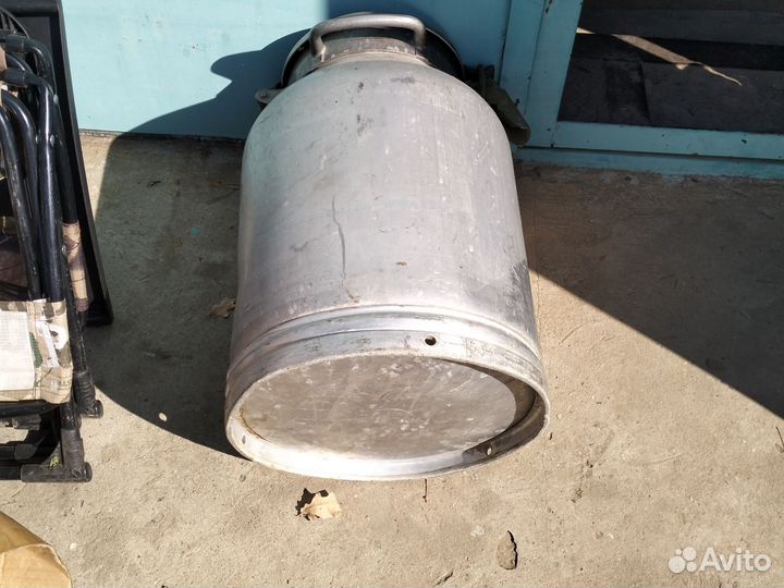 Фляга алюминиевая бу 40л