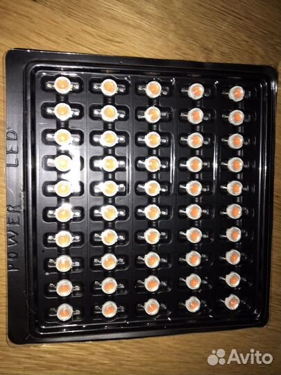 Светодиоды 3 W 660, full spectrum
