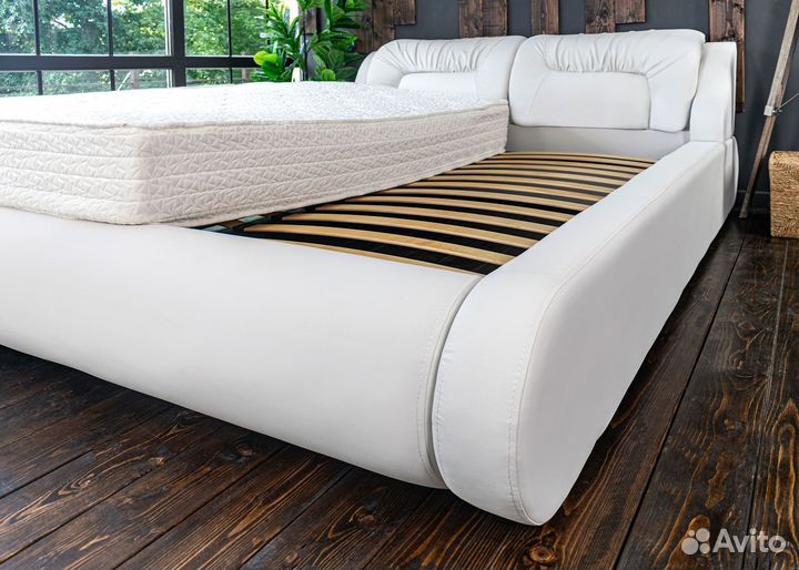 Кровать 180х200 белая Валенсия