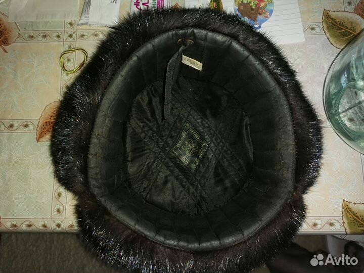 Шапка ушанка мужская норка