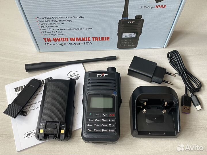 Радиостанция TYT TH-UV99, type-C