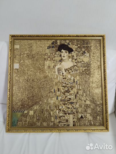 Картина Золотая Адель гобелен