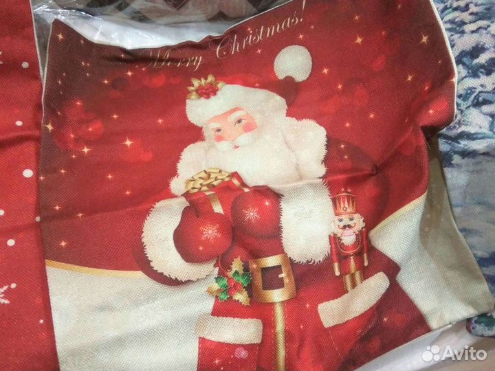 Декоративные новогодние наволочки 45*45