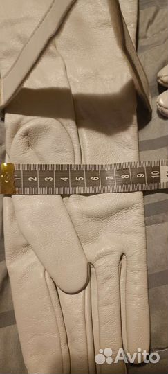 Перчатки BGN женские кожаные новые