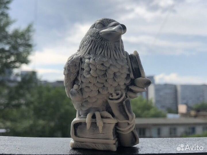 Фигурка сувенир статуэтка Ворон, ворона