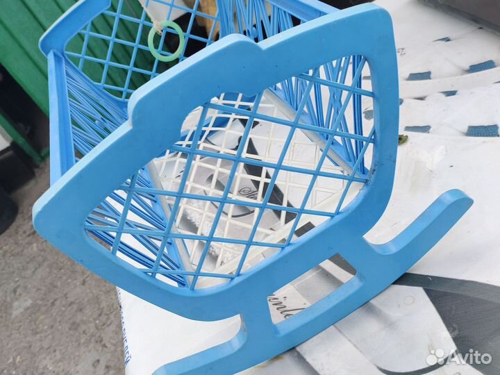 Детская кукольная кроватка маятник СССР