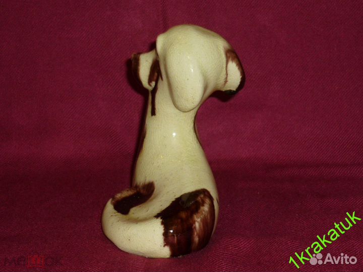 Собака. Львовская керамика. львов лксф. Редкость