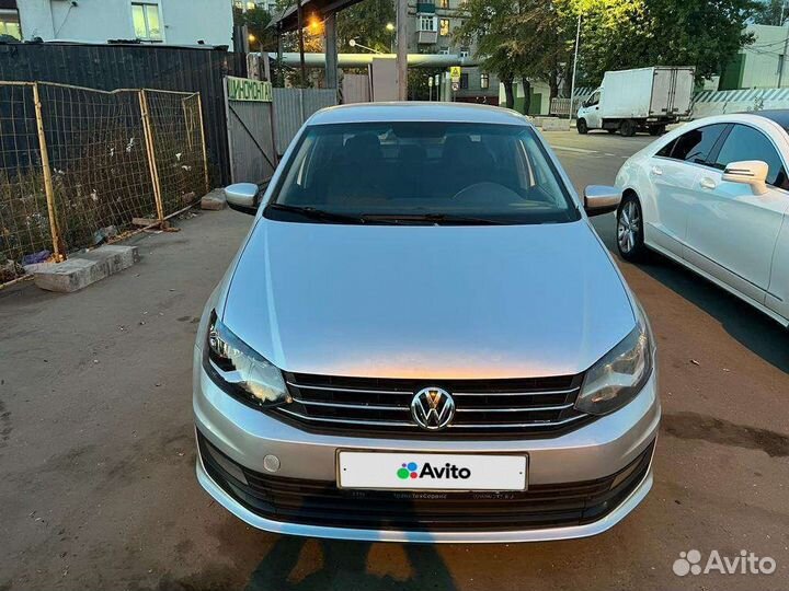 Volkswagen Polo 1.6 AT, 2017, 300 000 км