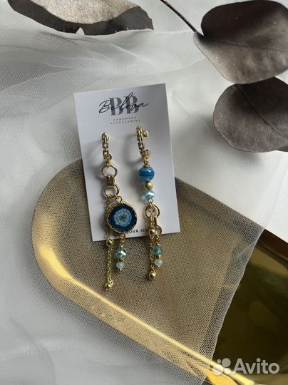 Серьги ручная работа