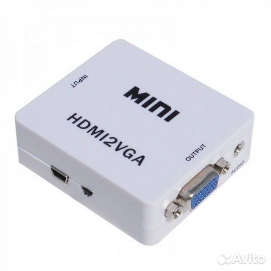С hdmi на VGA Конвертер 1080P переходник to VGA