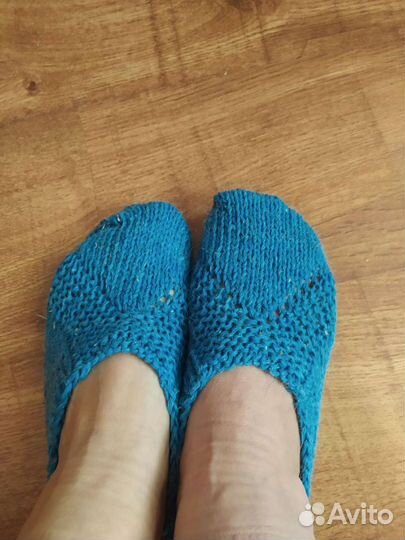 Шерстяные следки, ручная работа