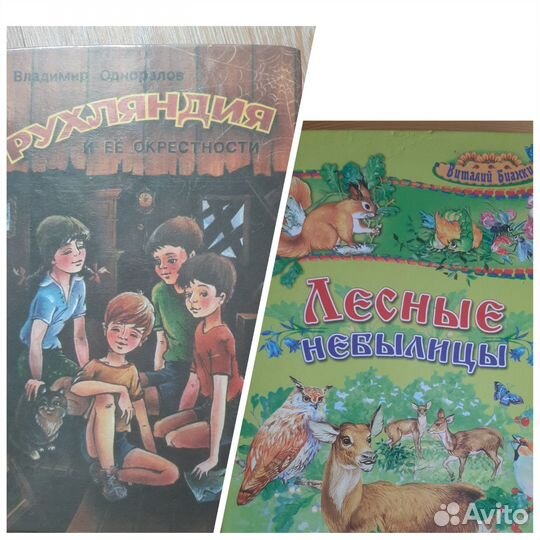 Детские книги Одноралов/ Бианки