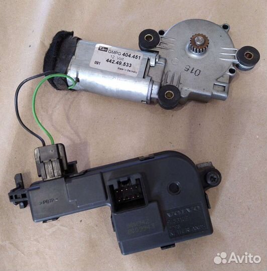 Блок упр.и мотор люка Volvo S60 S80 V70 XC70 XC90