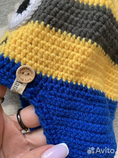 Детская шапка Миньон