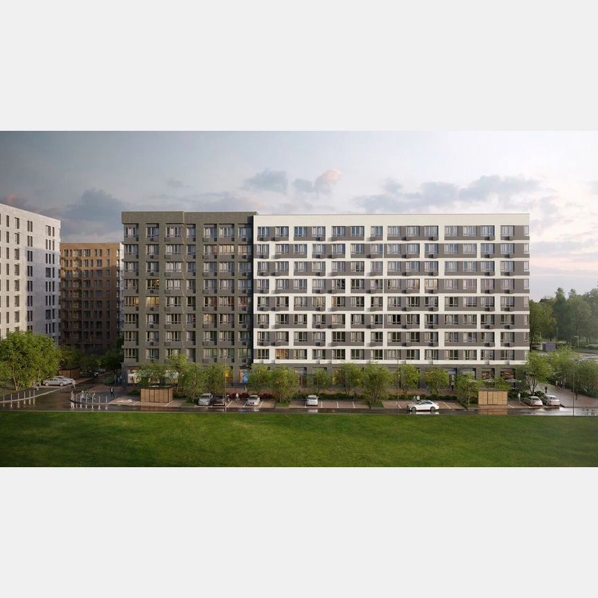 Квартира-студия, 28,6 м², 9/9 эт.