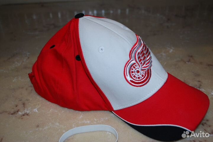 Новая Бейсболка NHL хк детройт