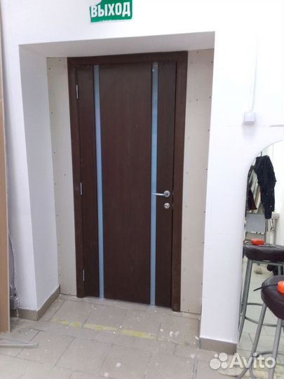 Установка межкомнатных дверей