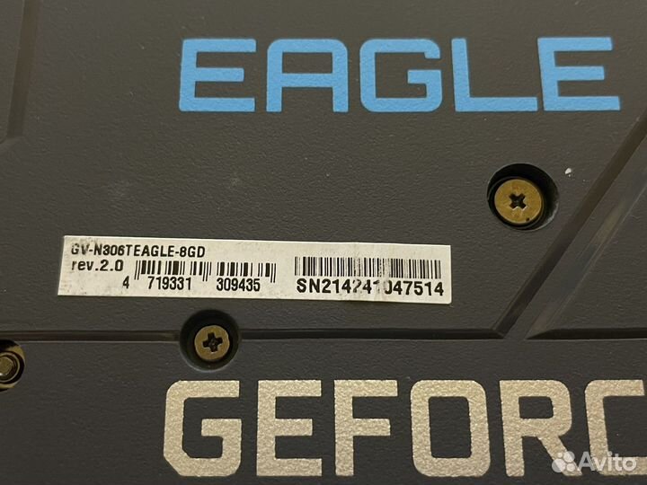 Gigabyte rtx 3060 Ti 8gb