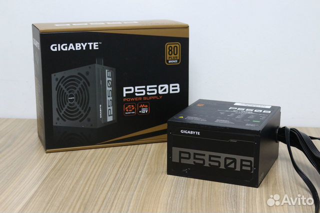 Блок питания gigabyte GP-P550B 550W 80 plus