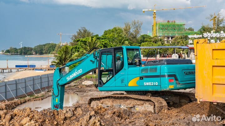 Гусеничный экскаватор Sunward SWE 210, 2023