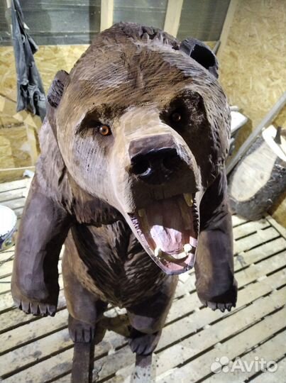 Фигуры из дерева садово парковые скульптуры