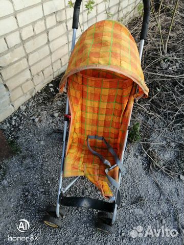 Коляска складная трость