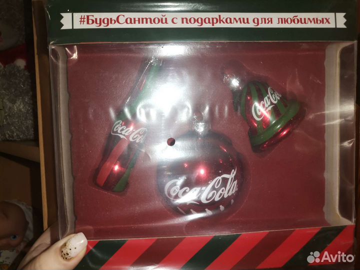 Кока кола шапка ёлочные игрушки