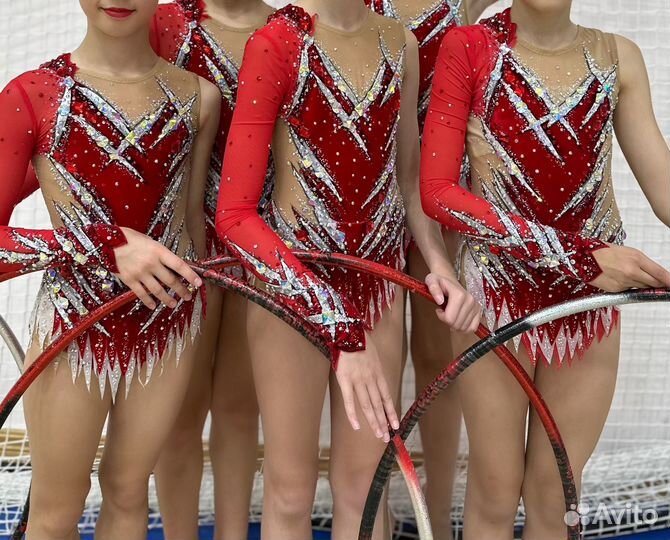 Купальники групповые для художественной гимнастики