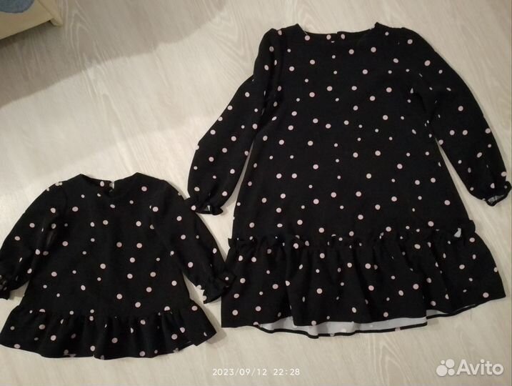Платья мать и дочь