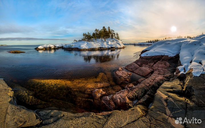 Отдых и Экскурсии в Ладожских шхерах