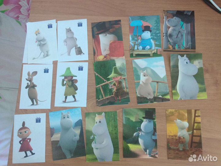 Наклейки лента муми