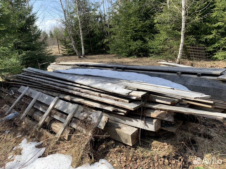 Бревна, брус, доска