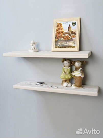 Полка настенная деревянная