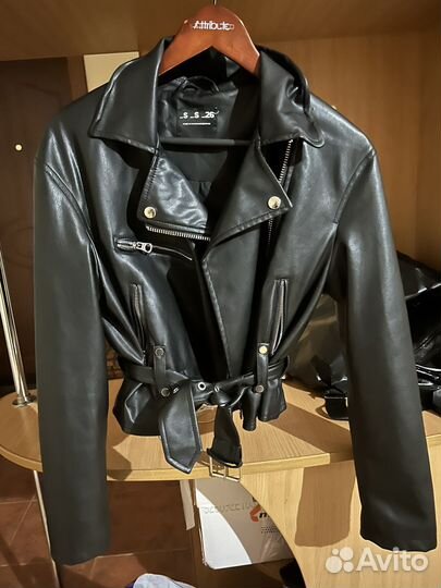 Куртка кожаная