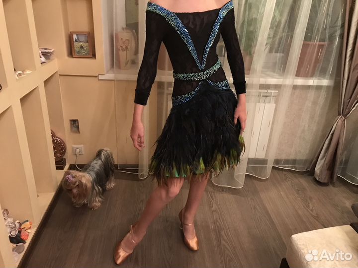 Платье для спортивно-бальных танцев категории Ю-2