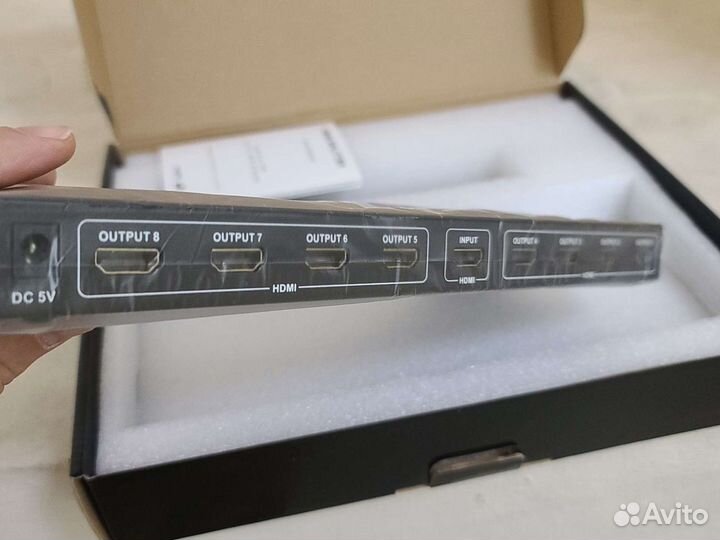 Hdmi сплиттер 1 на 8 новый