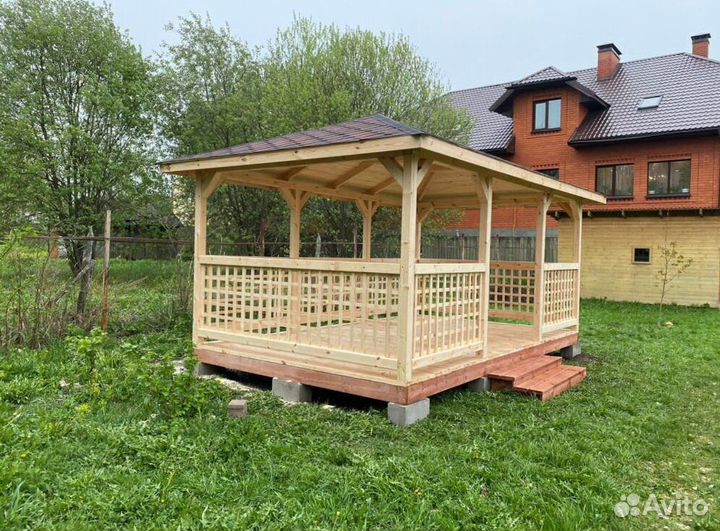 Беседка для дачи