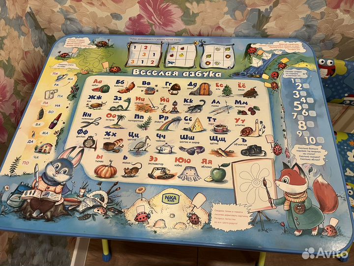 Детская мебель стол и стул